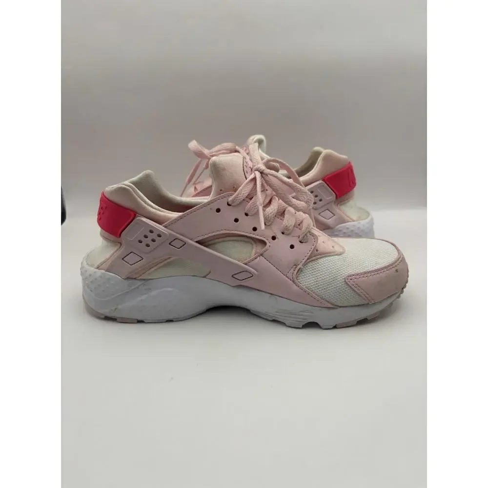 Nike Huarache Run GS Pink Sneakers Girls Size 6.5 Y